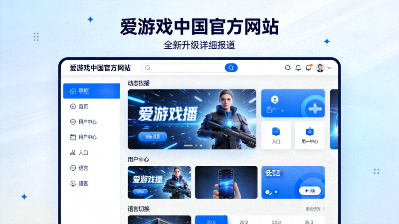爱游戏体育赛事直播合作新闻配图，多机位赛事直播画面与解说台