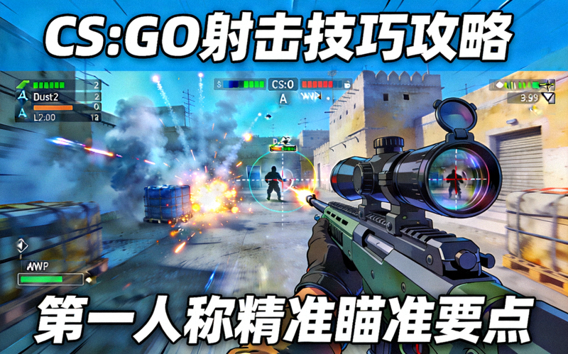 CS:GO游戏攻略专区配图 - 射击游戏第一人称视角