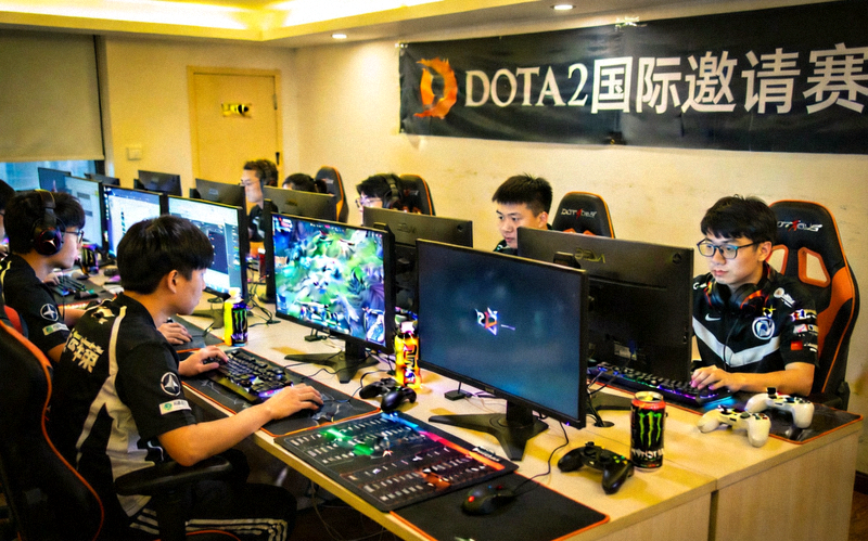 DOTA2国际邀请赛中国战队专访配图 - 中国战队训练基地