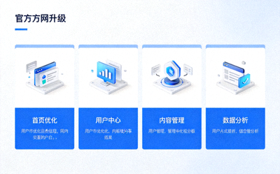 官方网站升级详细报道配图 - 功能模块展示