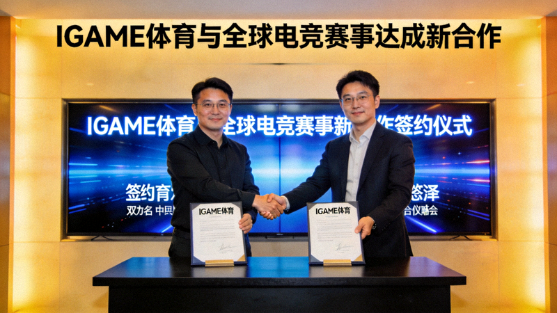 IGAME体育与全球电竞赛事达成新合作详细报道配图 - 签约仪式现场与双方代表