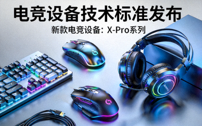 电竞设备技术标准发布新闻报道配图 - 新款电竞设备展示