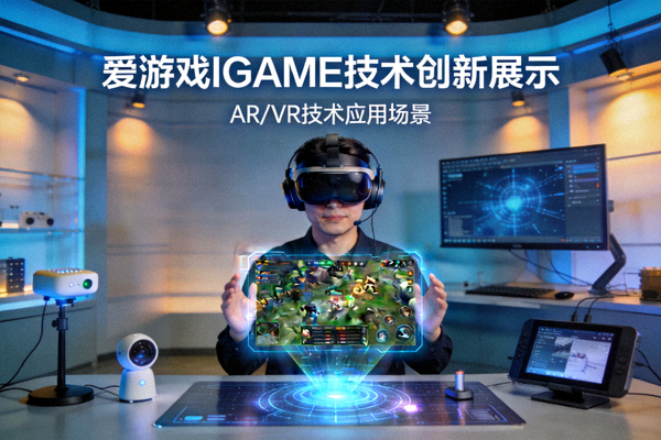 爱游戏IGAME技术创新展示 - 演播室内的AR/VR技术应用场景
