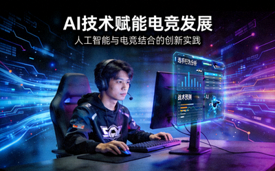AI技术在电竞领域应用新闻报道配图 - 人工智能与电竞结合
