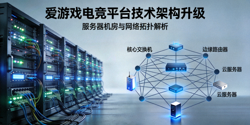 爱游戏电竞平台技术架构升级报道配图 - 服务器机房与网络拓扑