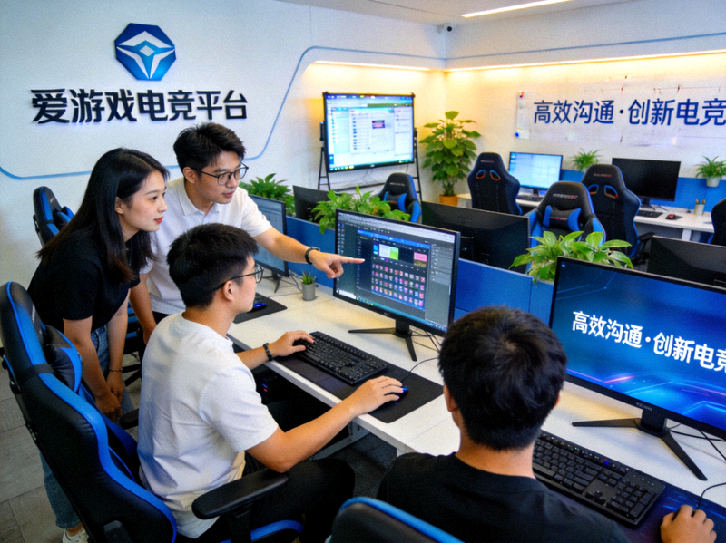 爱游戏电竞平台团队工作场景 - 现代化办公环境与团队协作