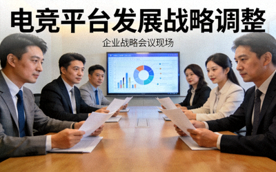 电竞平台发展战略调整新闻报道配图 - 企业战略会议
