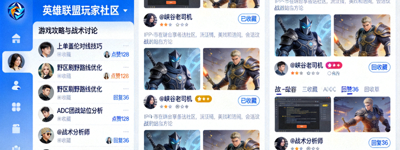 英雄联盟玩家社区讨论区截图 - 游戏攻略与战术讨论