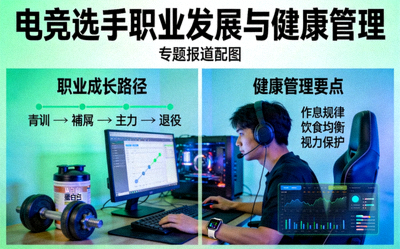 电竞选手职业发展与健康管理专题报道配图