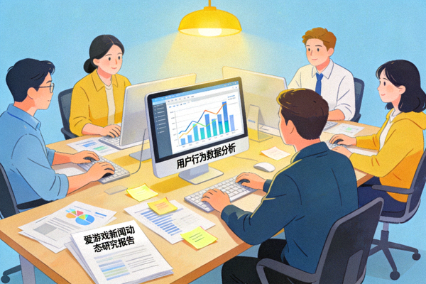 爱游戏新闻动态团队工作场景 - 数据分析与研究报告制作
