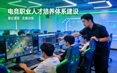 电竞职业人才培养体系建设报道配图 - 电竞教育场景