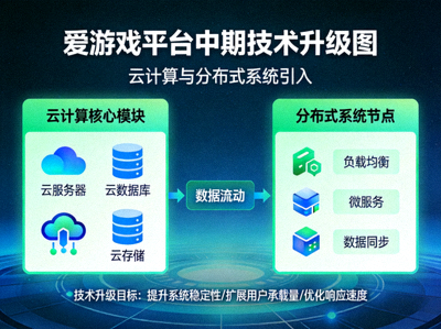 爱游戏平台中期技术升级图 - 云计算与分布式系统引入