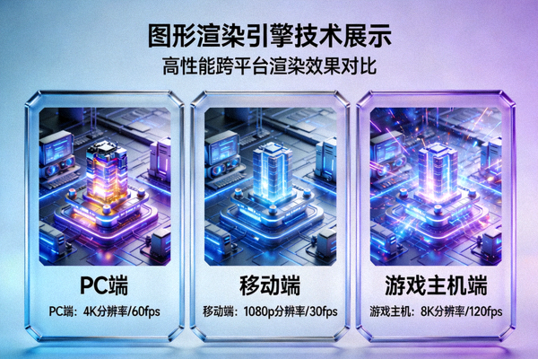 图形渲染引擎技术展示 - 高性能跨平台渲染效果对比
