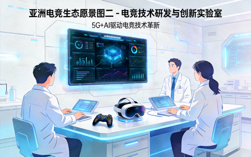 亚洲电竞生态愿景图二 - 电竞技术研发与创新实验室