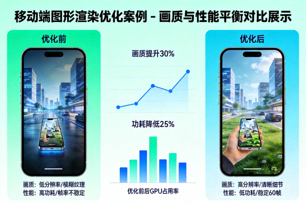 移动端图形渲染优化案例 - 画质与性能平衡对比展示