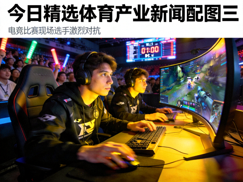 今日精选体育产业新闻配图三 - 电竞比赛现场选手激烈对抗