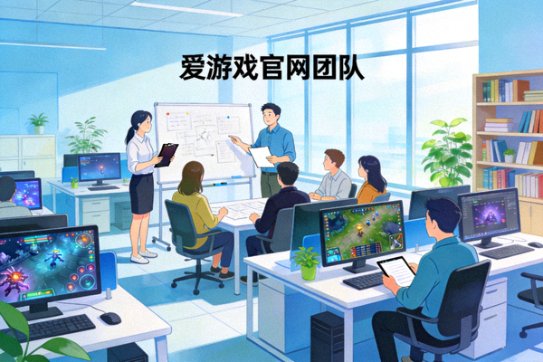 爱游戏官网团队工作场景 - 现代化办公环境与团队协作