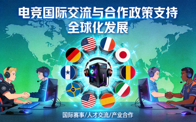 电竞国际交流与合作政策支持配图 - 全球化发展