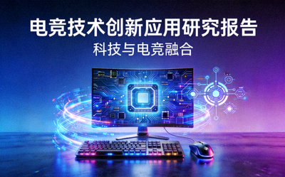 电竞技术创新应用研究报告封面配图 - 科技与电竞融合