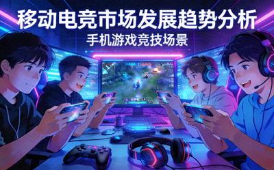 移动电竞市场发展趋势分析配图 - 手机游戏竞技场景