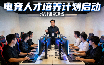 电竞人才培养计划启动报道配图 - 培训课堂现场