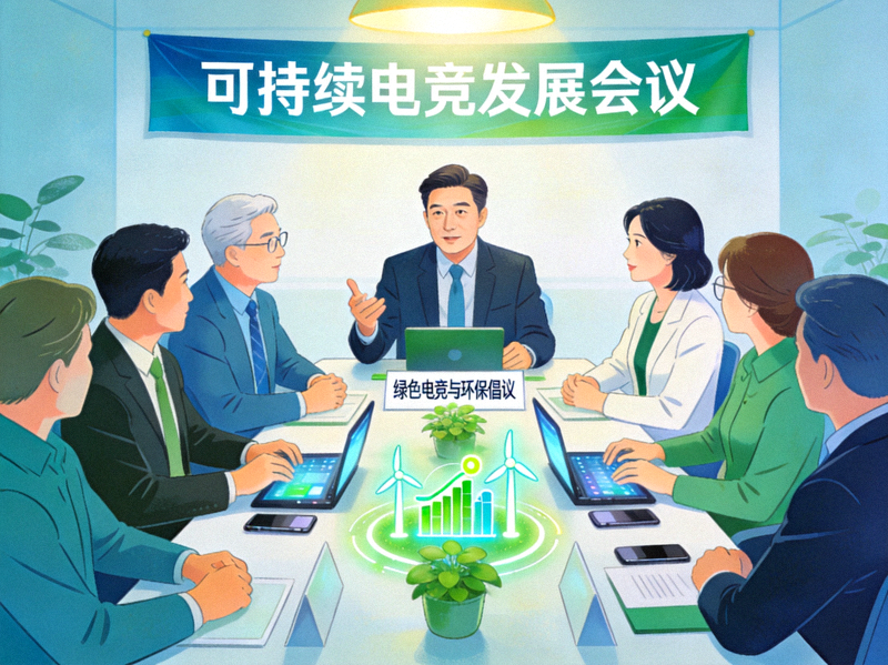 可持续电竞发展会议 - 行业领袖讨论绿色电竞与环保倡议
