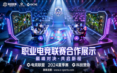 职业电竞联赛合作展示图 - 联赛比赛现场