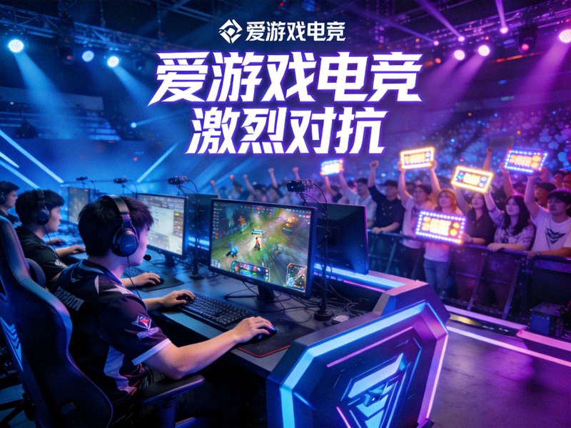 爱游戏电竞动态首页主视觉图 - 电竞比赛现场激烈对抗场景