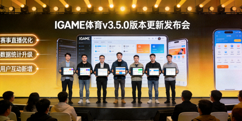 IGAME体育平台v3.5.0版本更新发布会现场照片 - 团队展示新功能