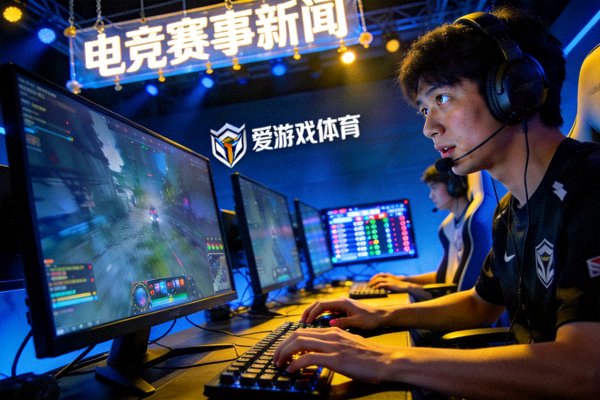 爱游戏体育电竞赛事新闻配图 - 电竞舞台选手专注操作画面