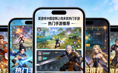 爱游戏中国官网上线多款热门手游报道配图 - 手机游戏画面