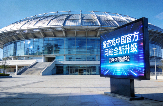 爱游戏中国官方网站全新升级报道配图 - 现代化体育场馆与数字信息屏