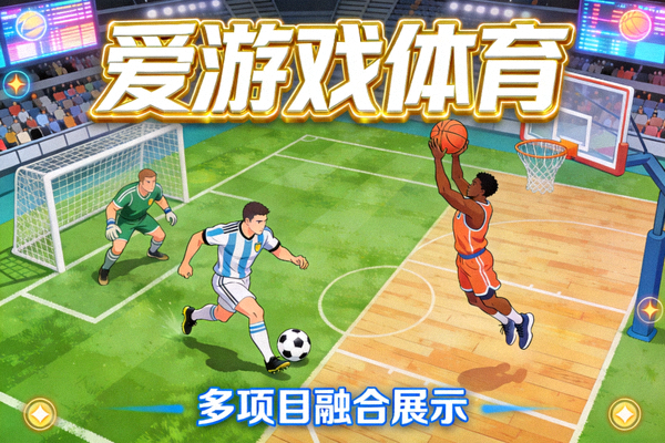 爱游戏体育游戏内多项目融合展示 - 足球篮球同场竞技画面