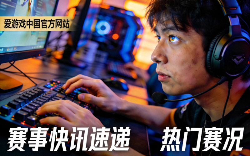 爱游戏中国官方网站赛事快讯速递热门赛况配图 - 电子竞技比赛中选手专注操作的特写